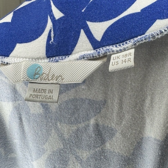 Boden Resort Blue and White Maxi Skirt - Picture 3 of 4